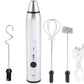 Rechargeable Electric Milk Frother Automatic Kitchen Juice Food Mixer Cream Egg Beater Blender