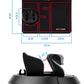 Non-Slip Car Phone Pad For 4-in-1 Car Parking Number Card Anti-Slip Mat Auto Phone Holder Sticky Anti Slide Dash Phone Mount