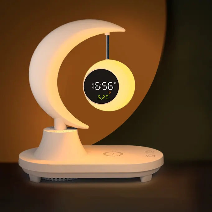 Night Light Alarm Clock Wireless Speaker