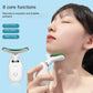 3-in-1 Neck and Face Portable Skin Care Massager with Vibration, Thermal, and Microcurrent