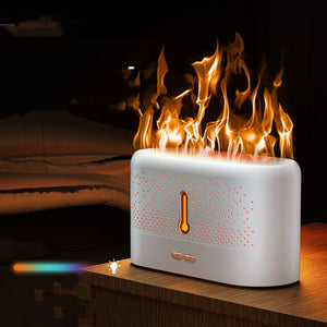 Ultrasonic Aromatherapy Flame Diffuser