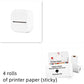 Portable Mini Thermal Label Printer Home Photo Printer Student Wrong Question Printer Bluetooth Mini Label Printer Price Tag